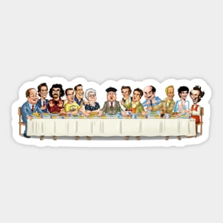 Ultima Cena -Versione Commedia Italiana anni 80- Sticker